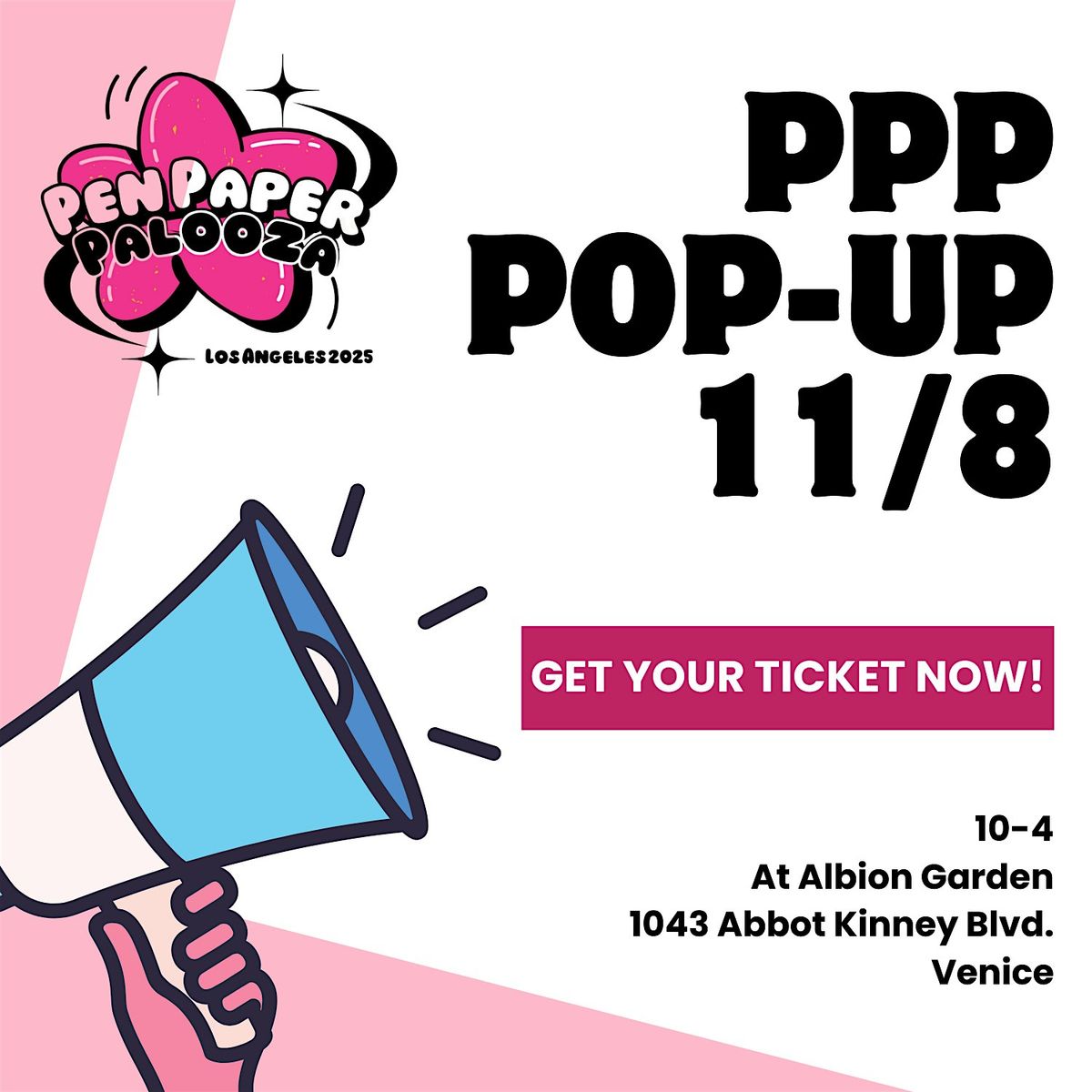 Pen Paper Palooza Pop-Up