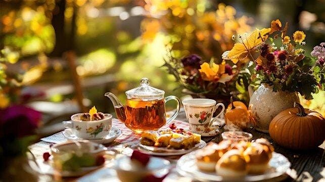 A Fall Harvest Tea