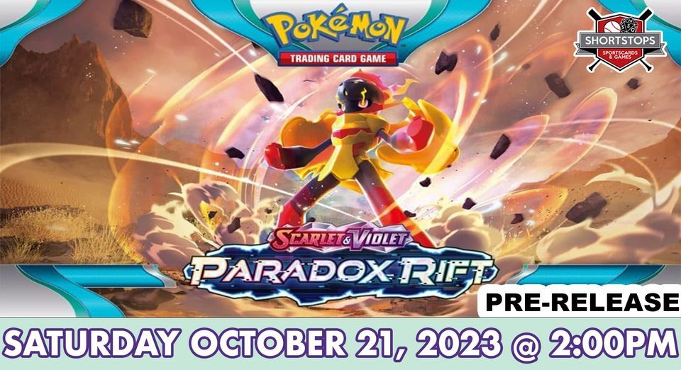 Pokemon - S&V 4 Paradox Rift (pre-release) | Shortstops Sports Cards ...