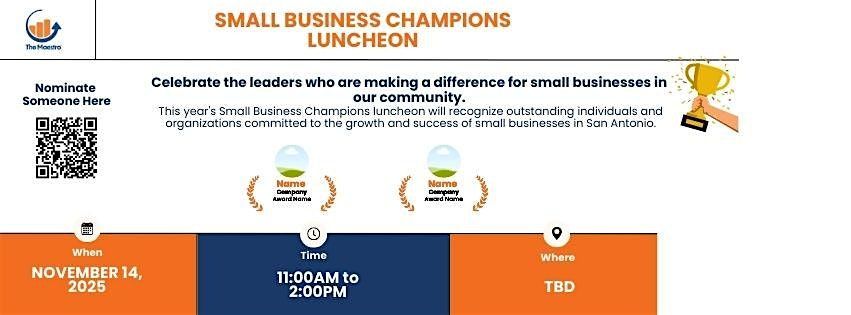 Small Business Champions Luncheon