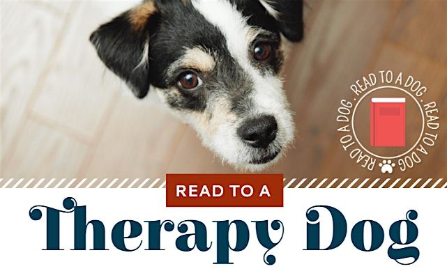 Read to Tiny, the Therapy Dog in August!