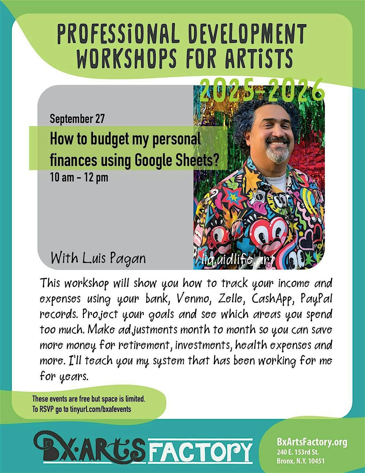 How to budget my personal finances using Google Sheets? with Luis Pagan