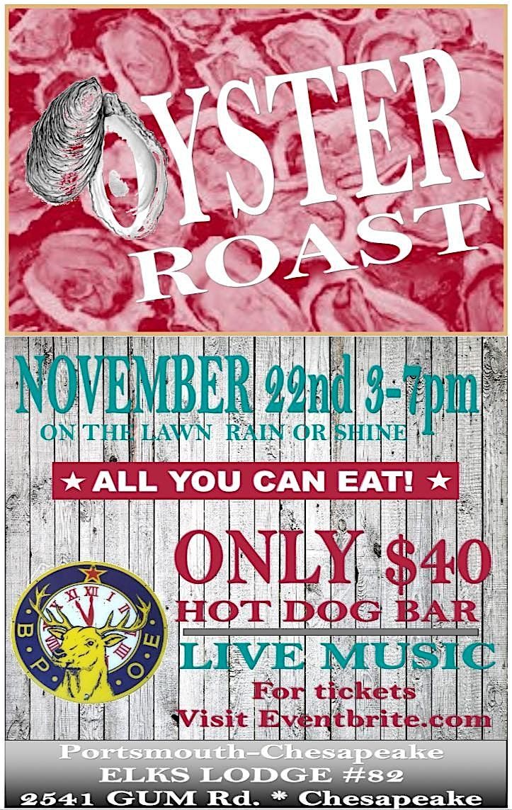 Oyster Roast at the Elks Lodge