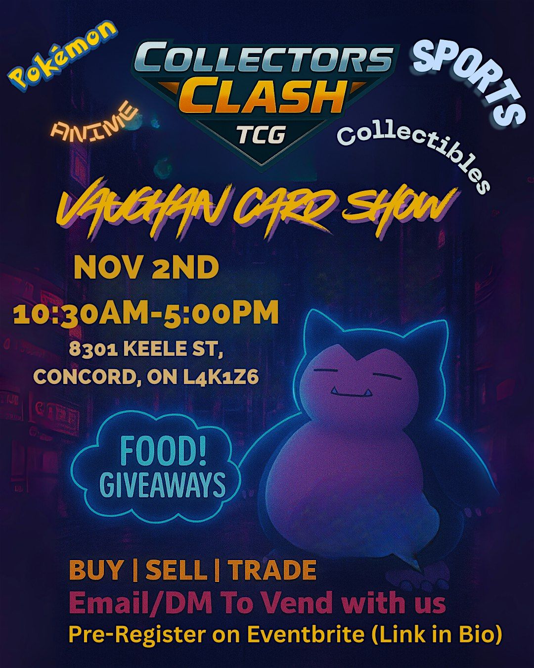 Collectors Clash Card Show