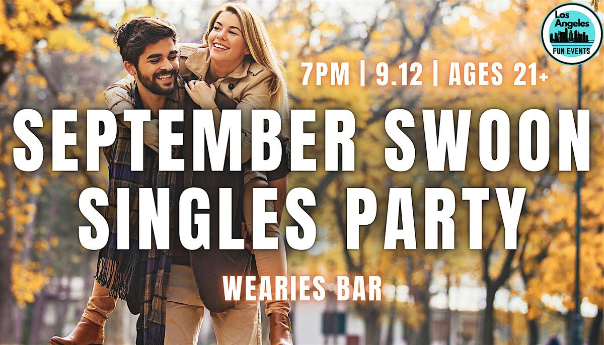 September Swoon Singles Party | 21+