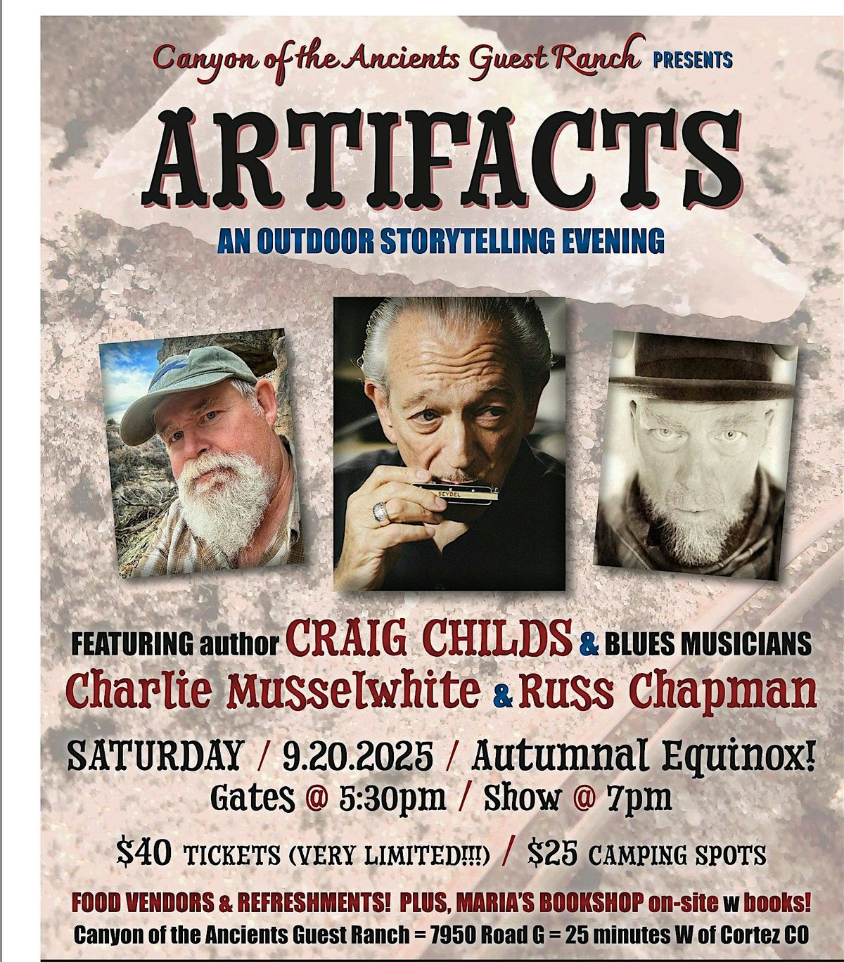 Artifacts: An Evening of Blues & Storytelling