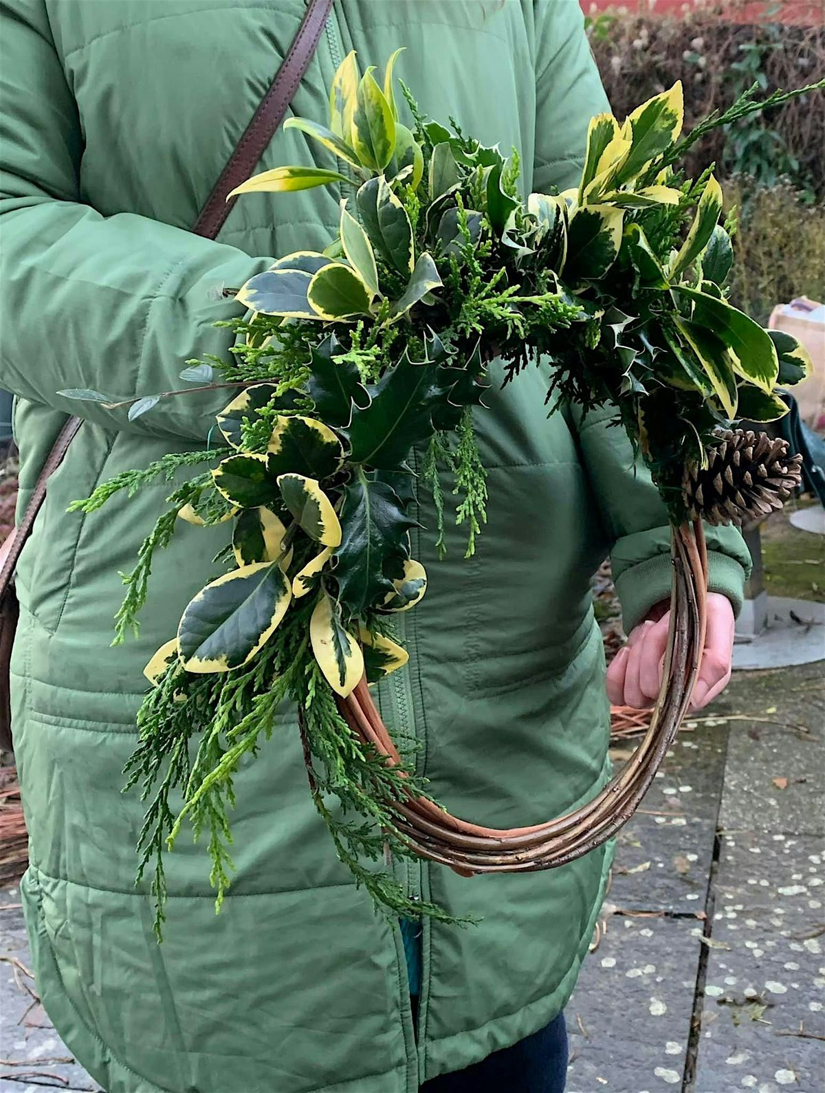 Make a Christmas Wreath at Grapes Hill Community Garden, Norwich