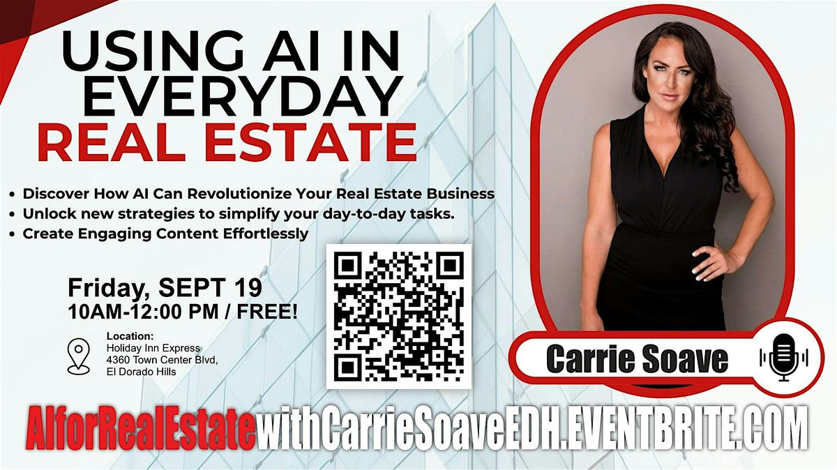 Master Class with Carrie Soave - Using AI in everyday real estate