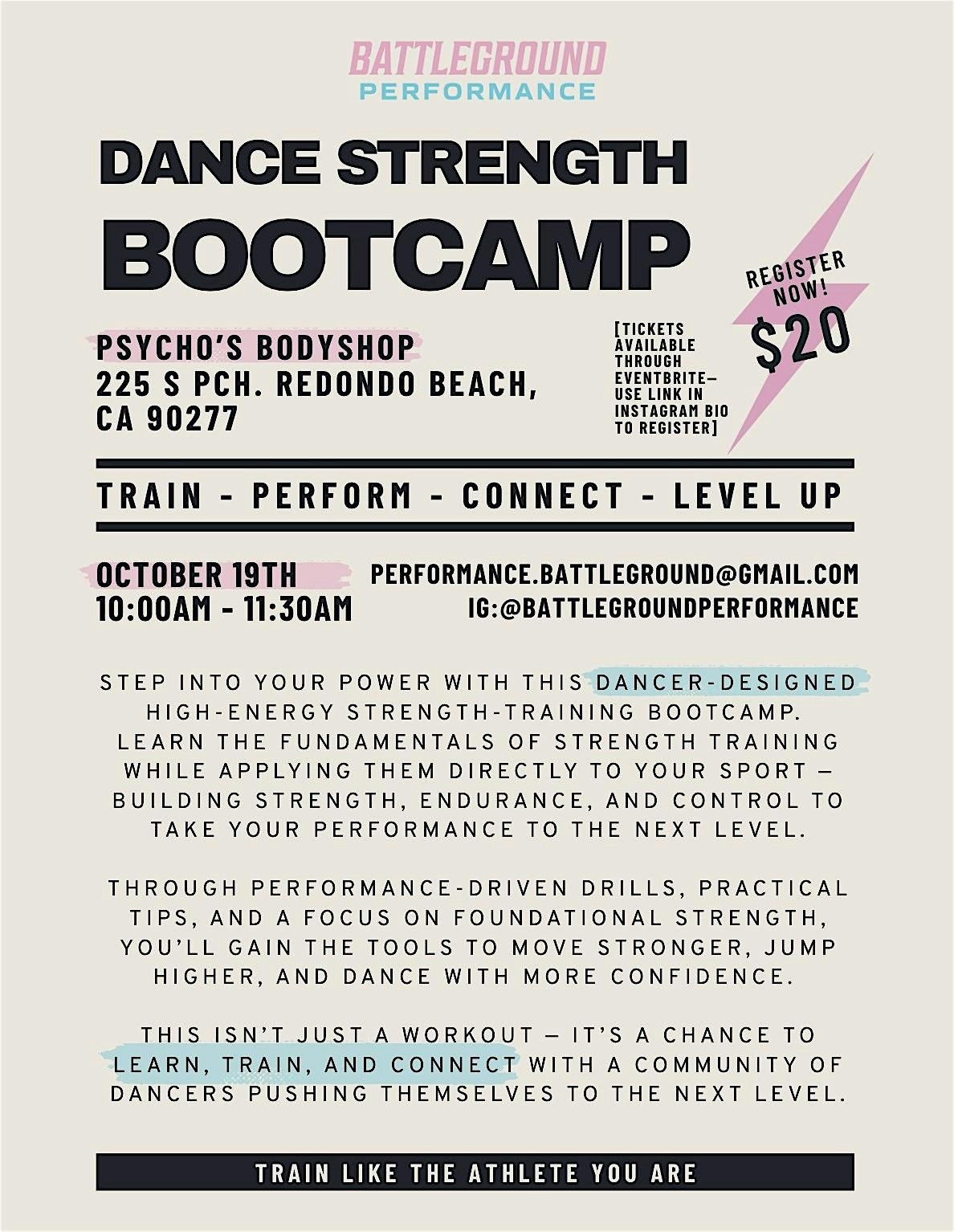 Dance Strength Bootcamp