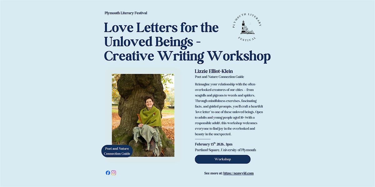 Love Letters for the  Unloved Beings -  Creative Writing Workshop (10+)