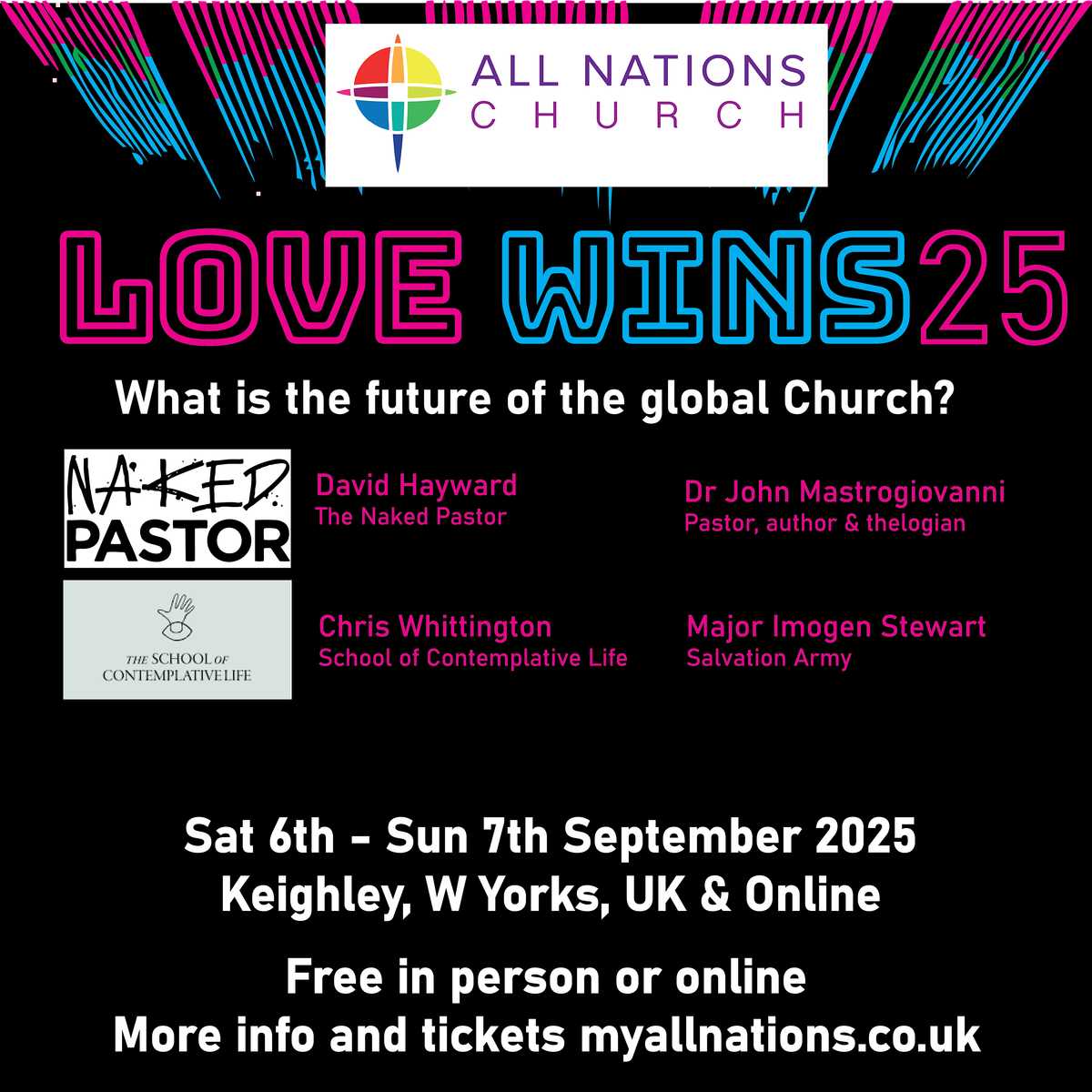 Love wins conference 2025 in person, The future of the global Church?