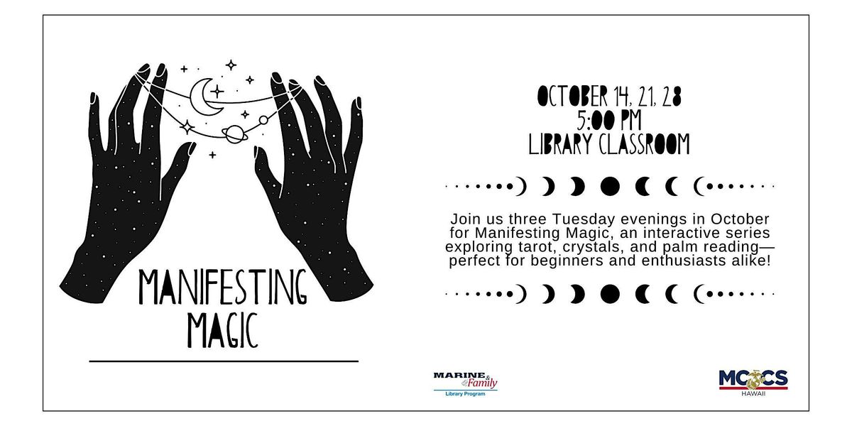 Manifesting Magic: A Month of Mystics & Magic | MCBH Library, Kaneohe ...