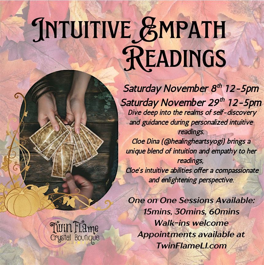 Intuitive Empath Readings with Cloe Dina