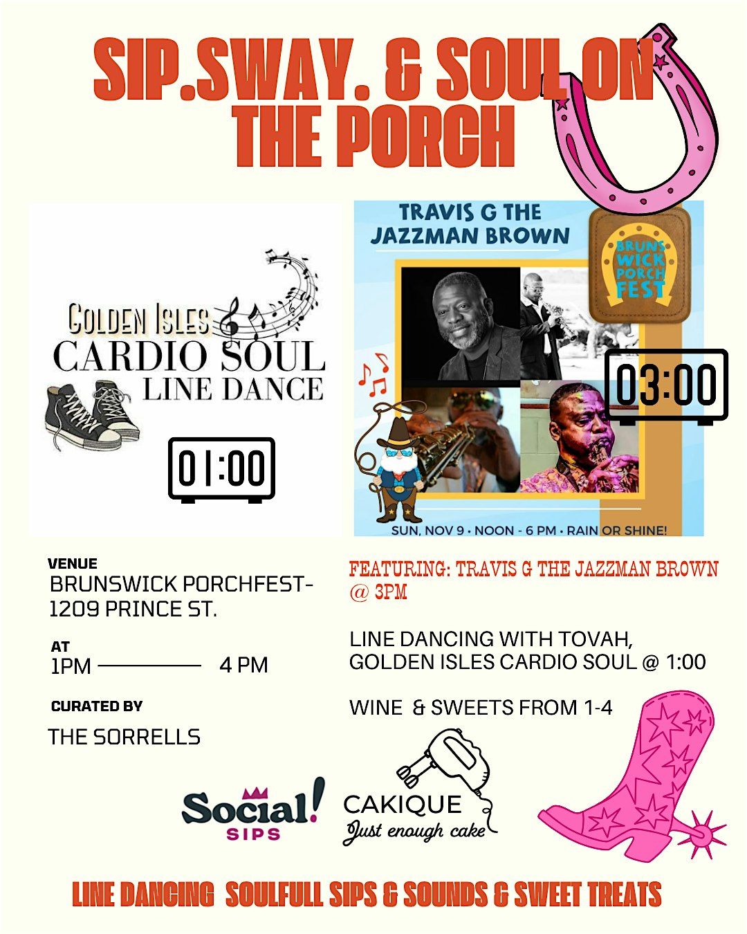Sip. Sway & Soul: Brunswick PorchFest