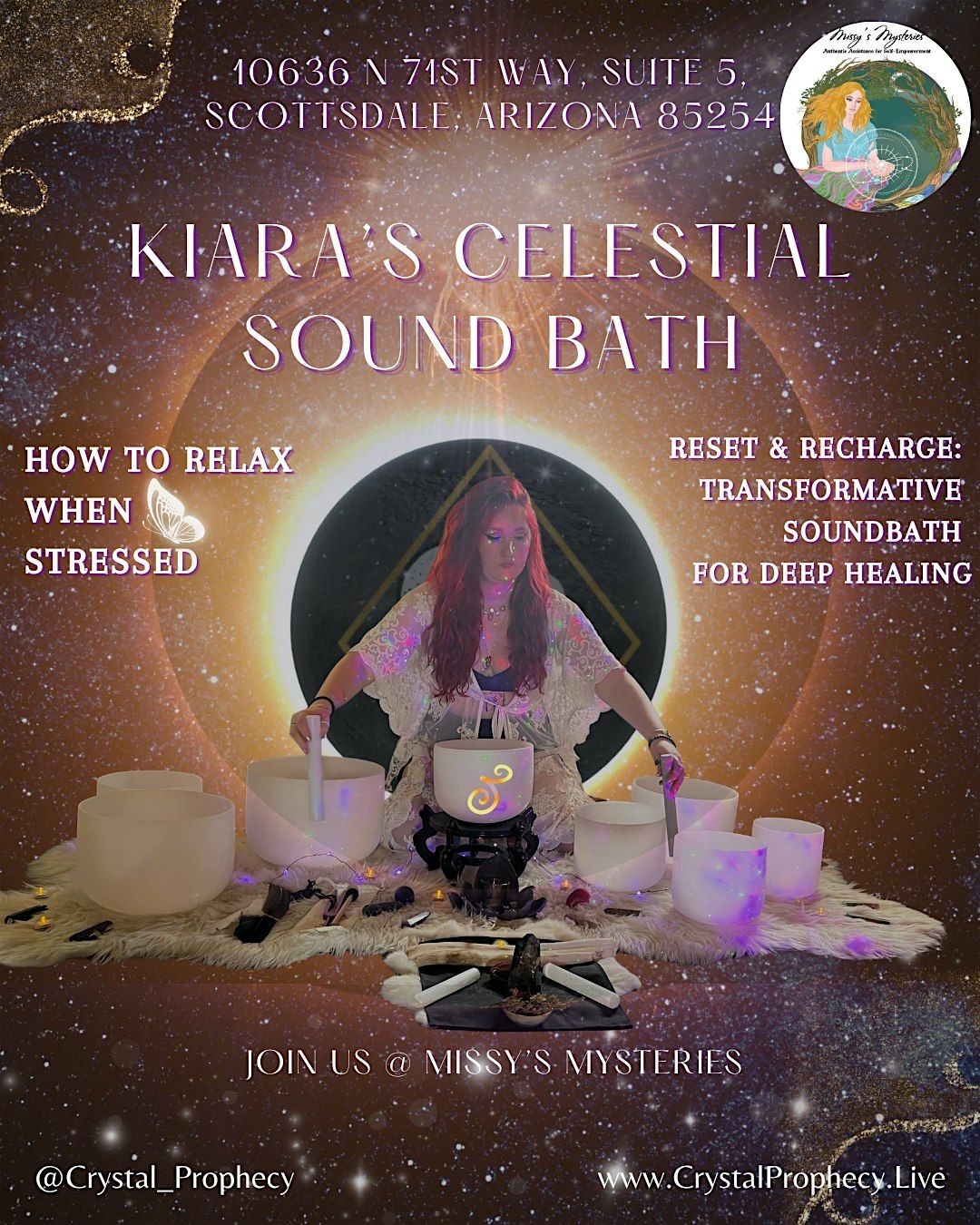 Celestial Sound Bath: Scottsdale's Sacred Vibration