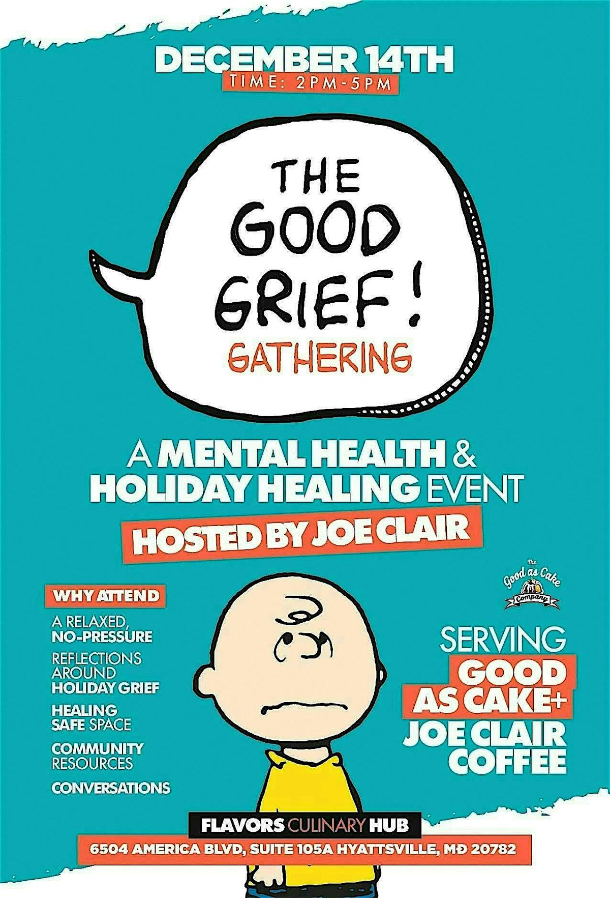 The Good Grief Gathering..A Mental Health & Holiday Healing Event