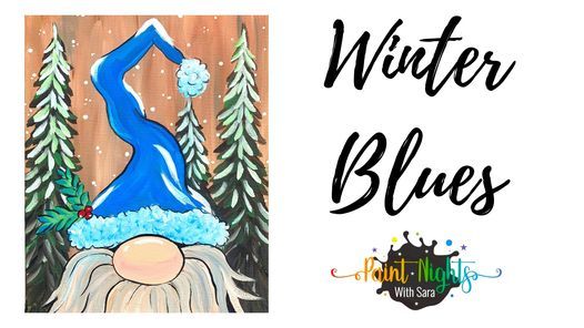Winter Blues Paint Night