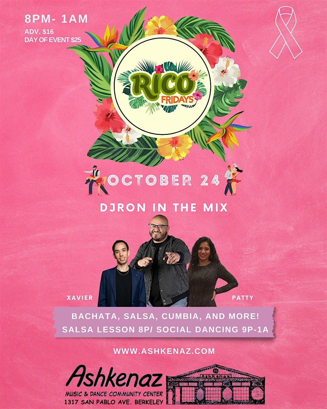 RICO Friday- Fall Latin dance party!