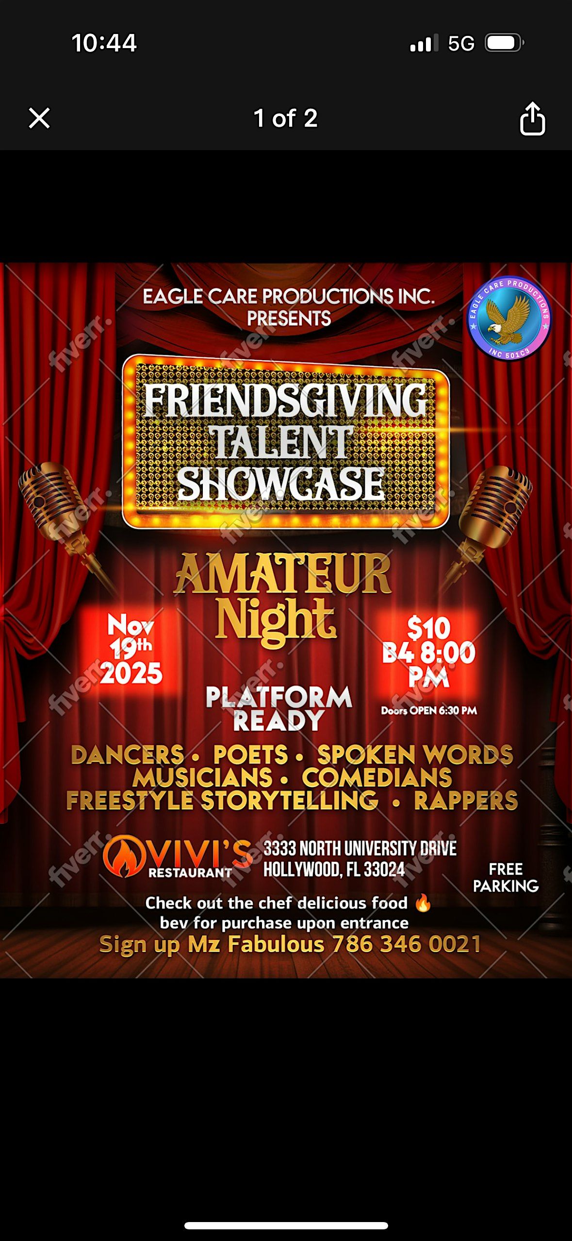 FRIENDS GIVING  Talent Showcase