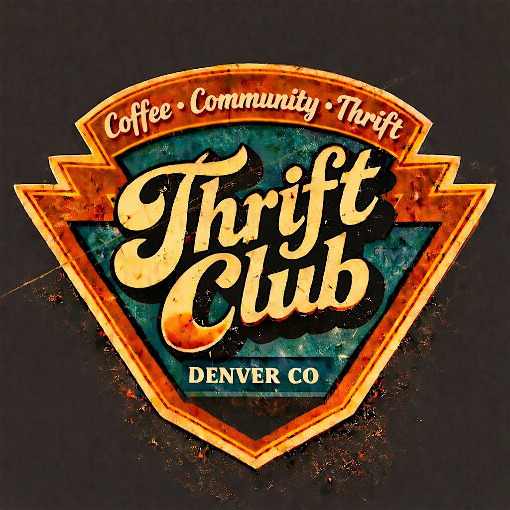 Thrift Club - Coffee, Thrifting, Community.