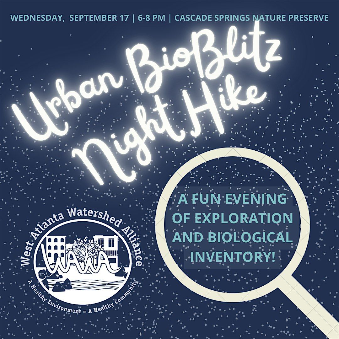 Urban Bioblitz Night Hike