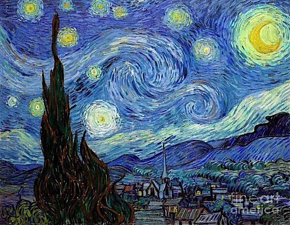 PAINTING EVENT (sip&draw style): famous artists - Starry Night by van Gogh