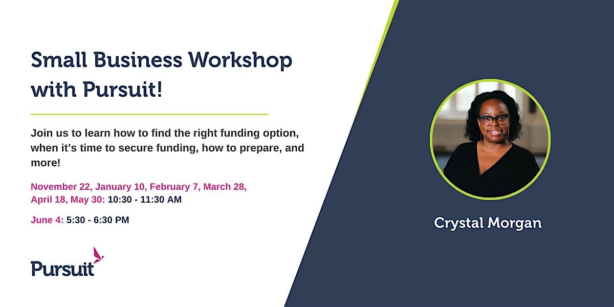 Saturday Academy @ Makowski: Small Business Workshop with Pursuit!