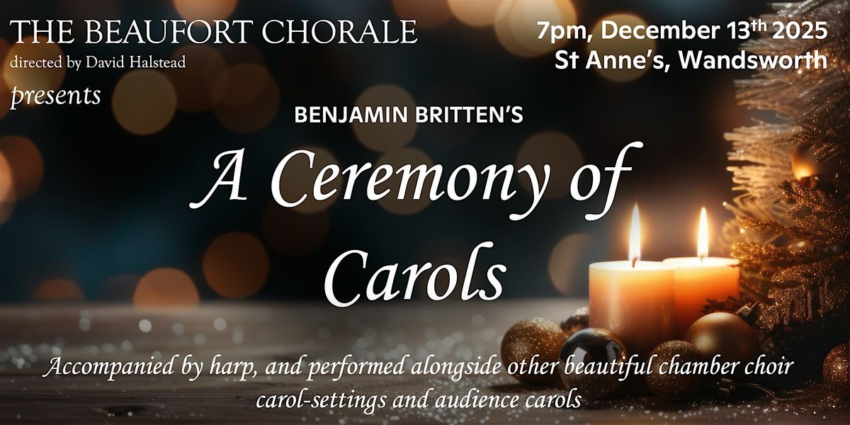 Benjamin Britten's A Ceremony of Carols and other works