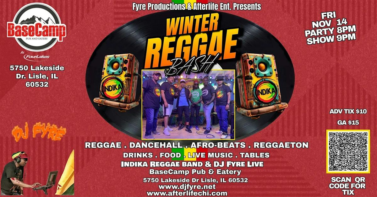 Full Send Fridays: Winter Reggae W\/ Dj Frye, Indika, Indika