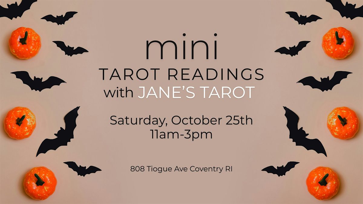 Mini Tarot Readings with Jane's Tarot \u2728