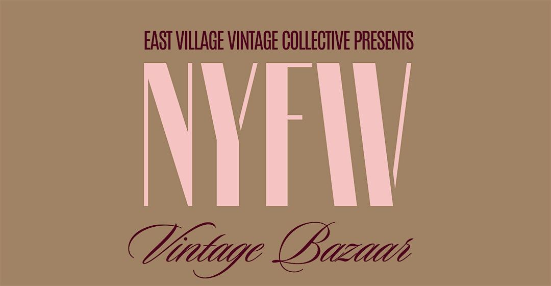 Moxy East Village NYFW Vintage Bazaar