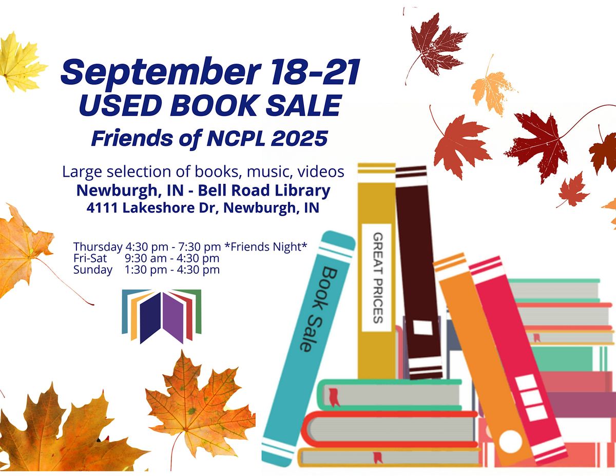 September Used Book Sale