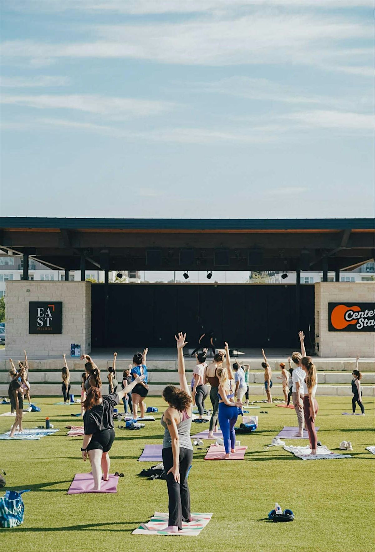 EastVillage presents: Yoga at Center Stage