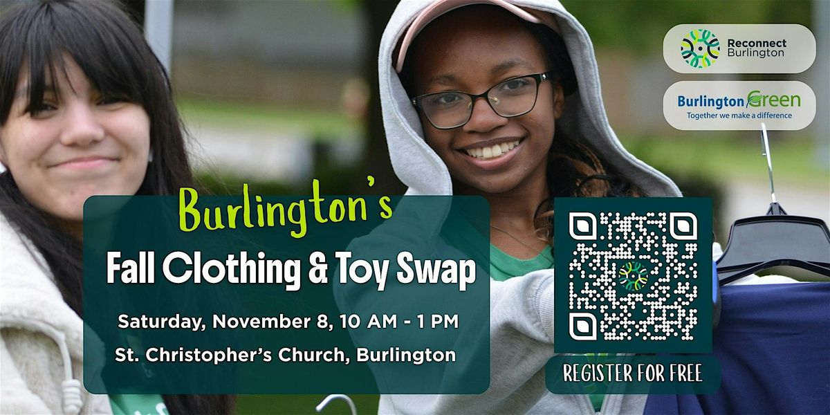 Burlington's Fall Clothing & Toy Swap