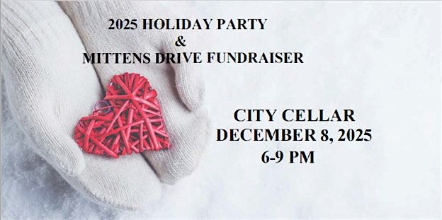 NCWBA Annual Holiday Cocktail Party & Mittens Drive Fundraiser