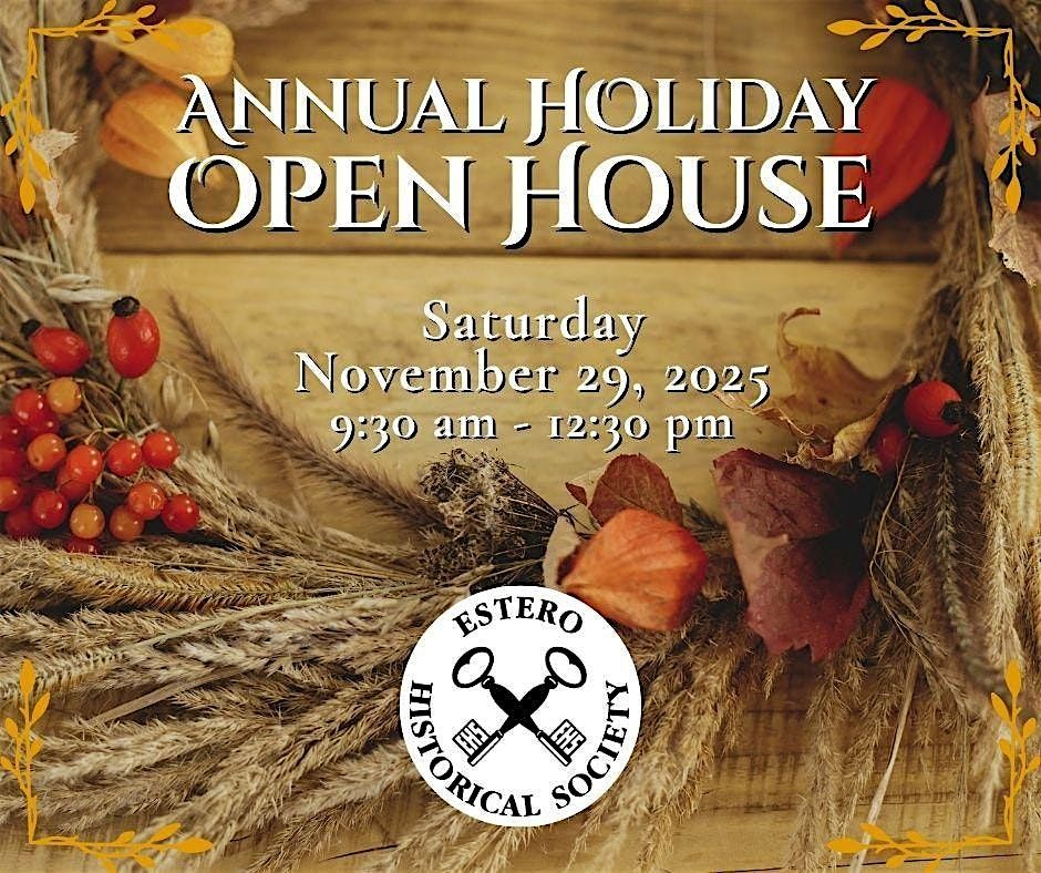 Annual Holiday Open House at the Cottage Museum