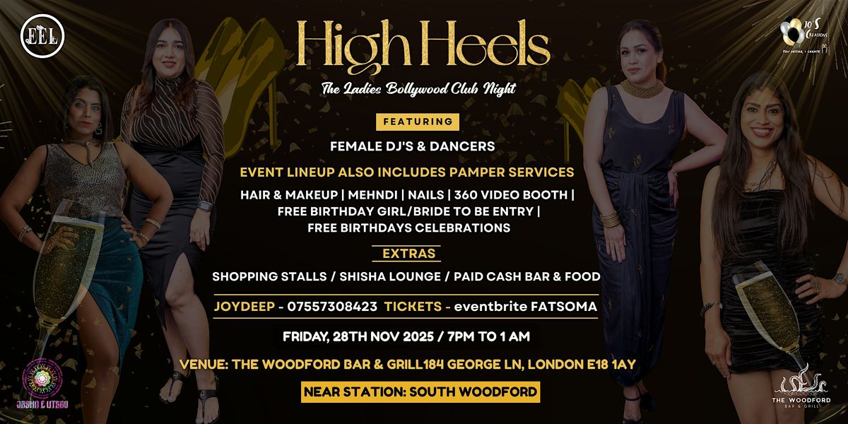 High Heels - The Ladies Bollywood Club Night