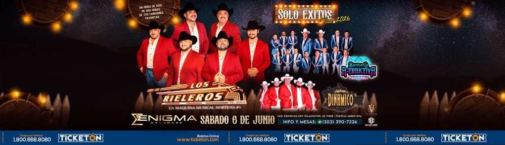 LOS RIELEROS DEL NORTE, BANDA LA ATRAKTIVA & MAS