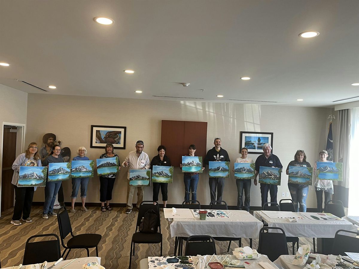 Paint like Bob Ross in One Day with Barbie Sawyer!