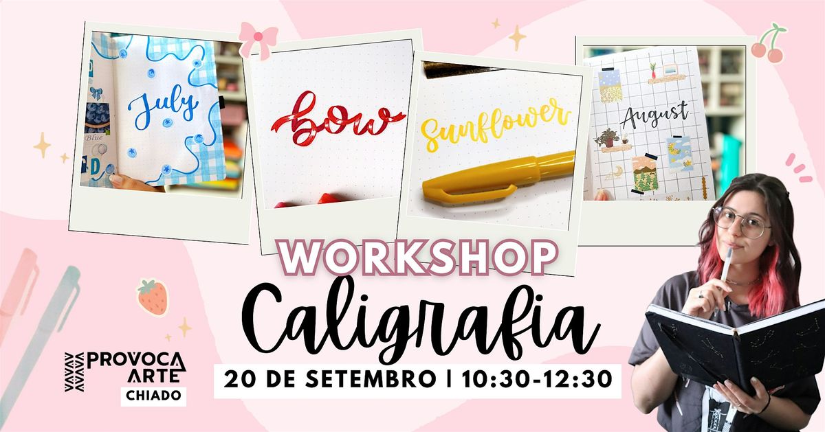 Workshop de Caligrafia com Cat's Planner