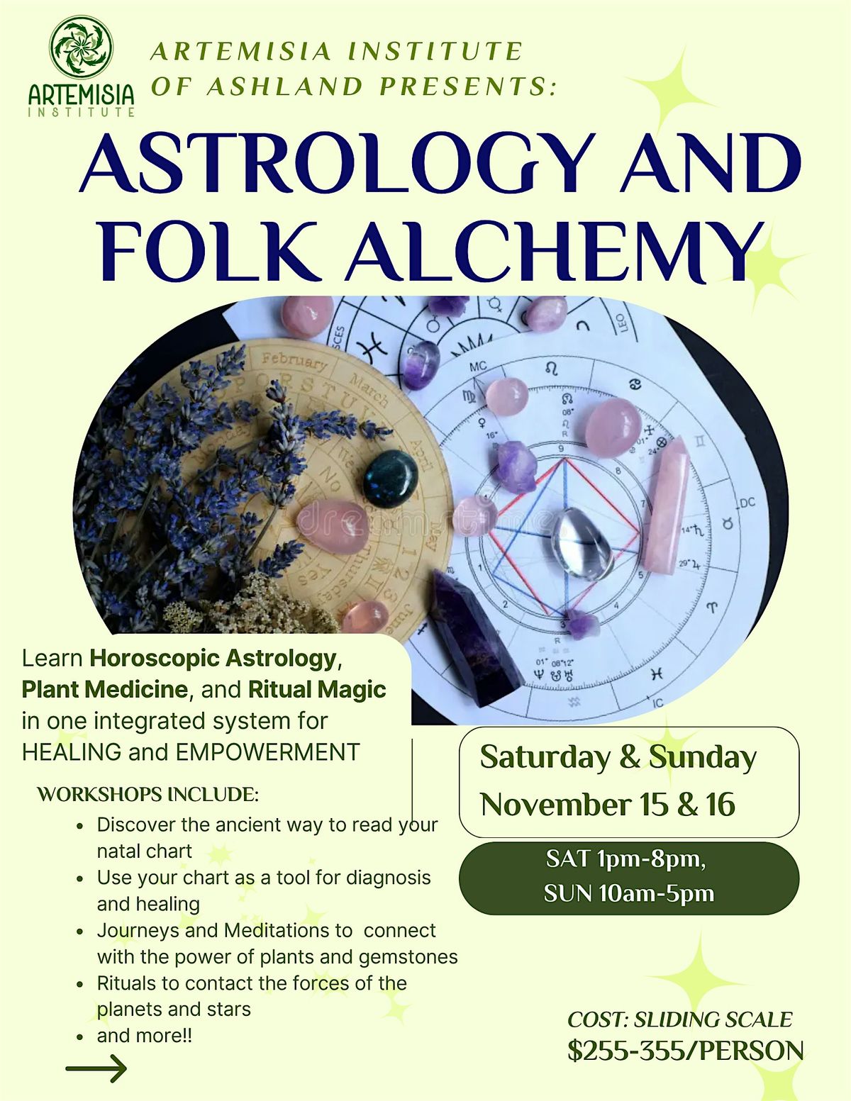 Astrology and Folk Alchemy (2 Day Event)