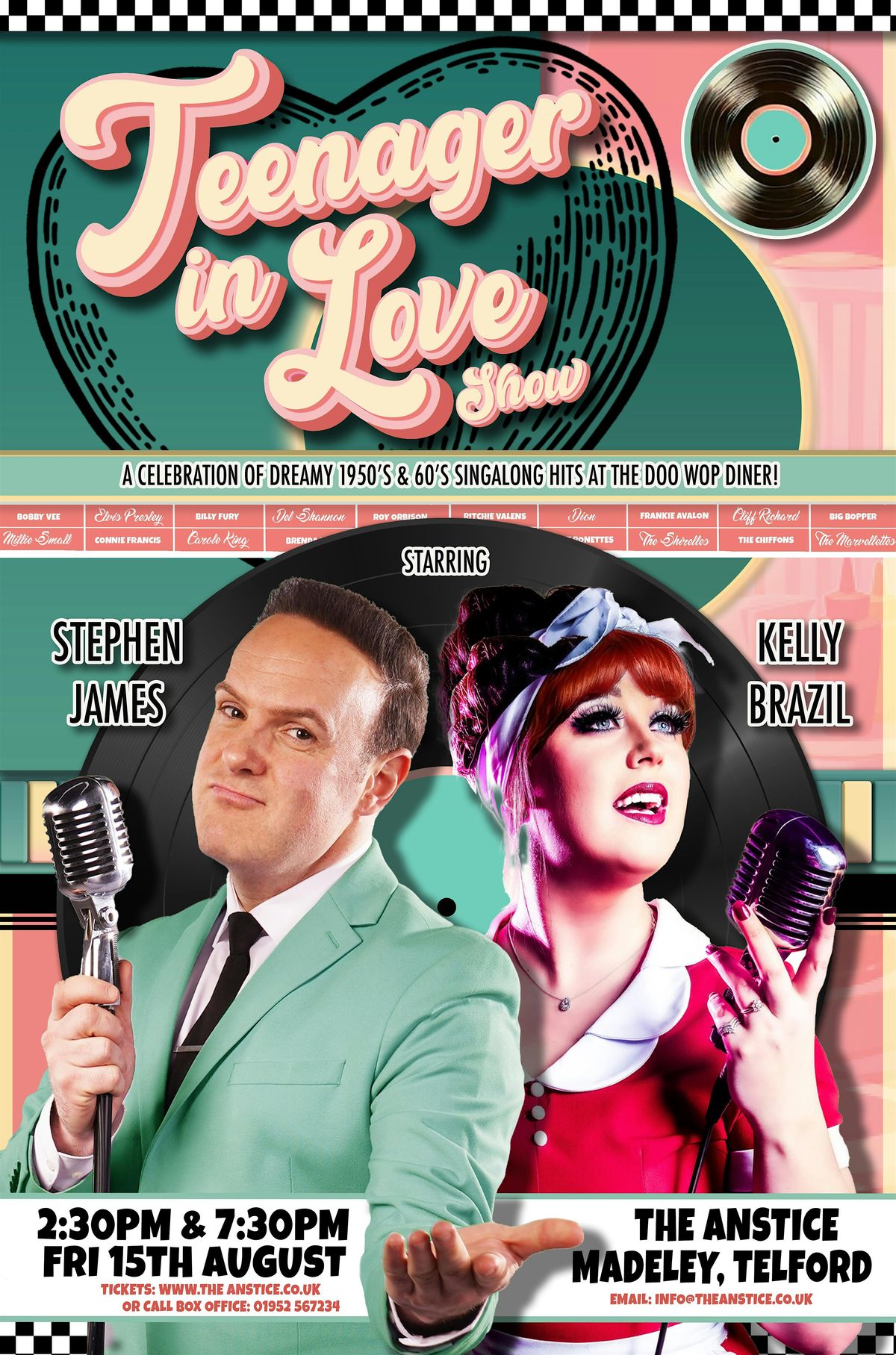 Teenager In Love Show - The Anstice, Madeley - Fri 15th Aug 2025
