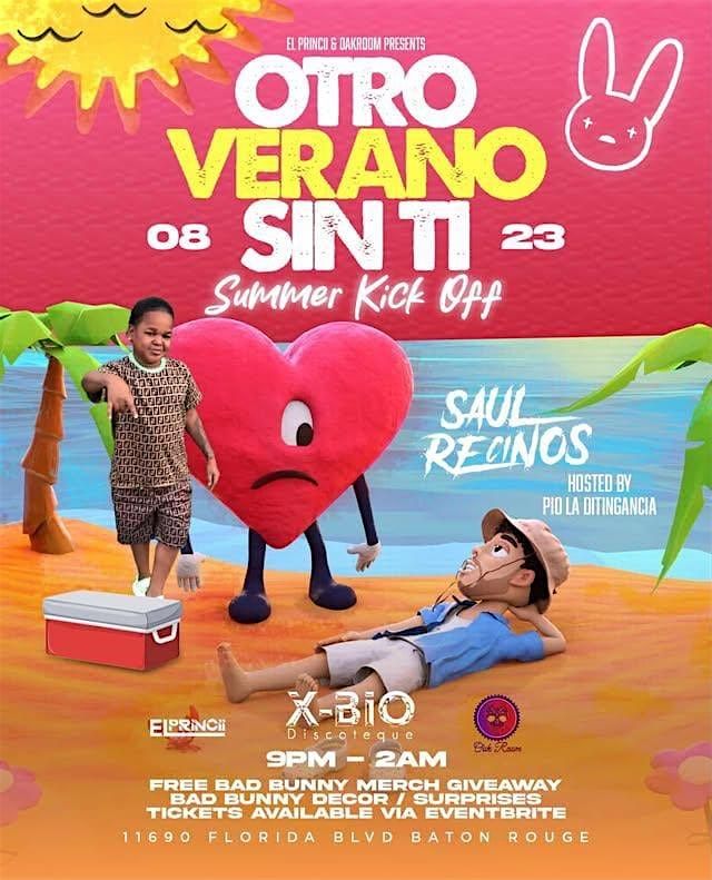 \u201cOTRO VERANO SIN TI\u201d BAD BUNNY THEME PARTY, HOSTED BY PIO LA DITINGANCIA