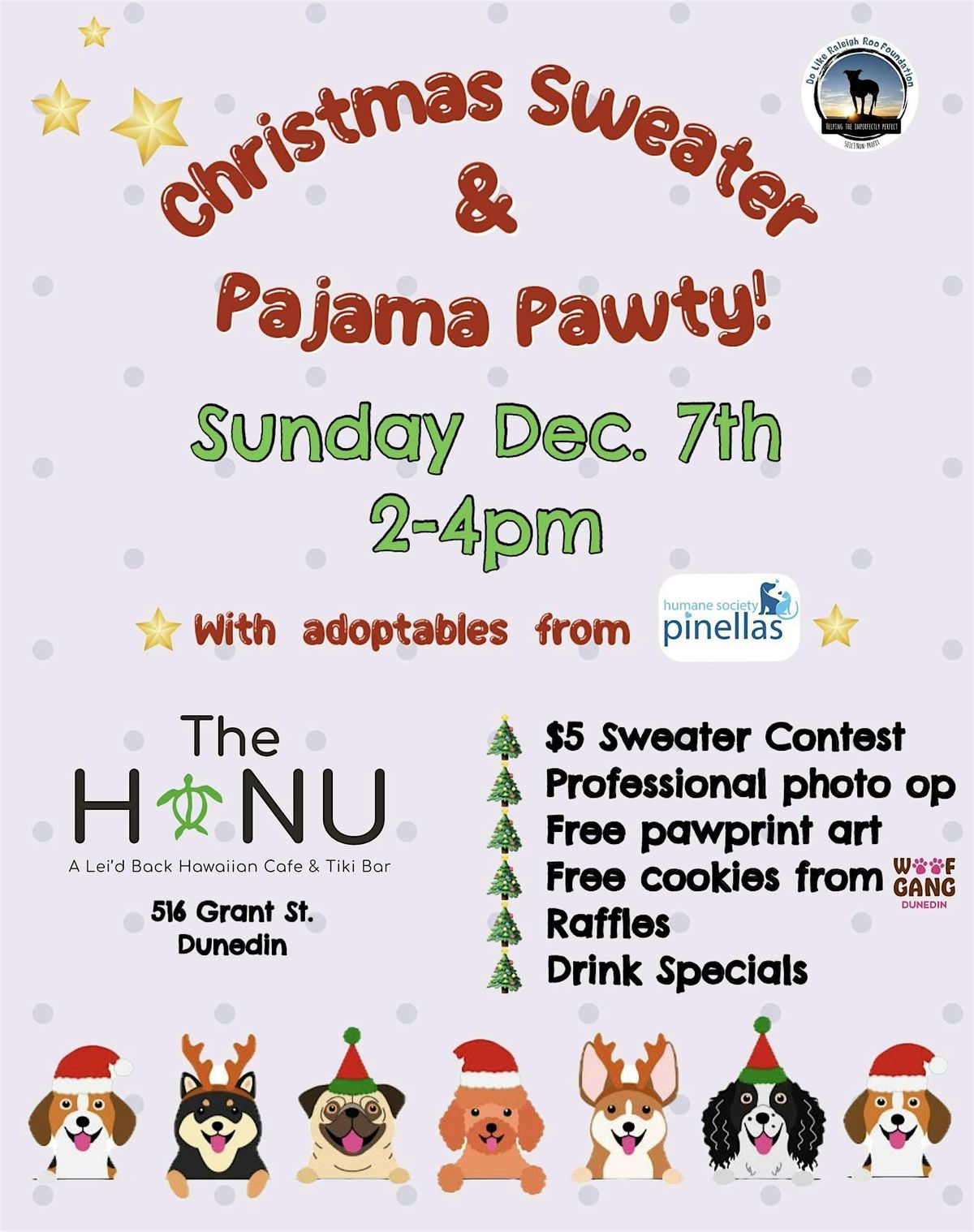 Christmas Sweater & Pajama Pawty!