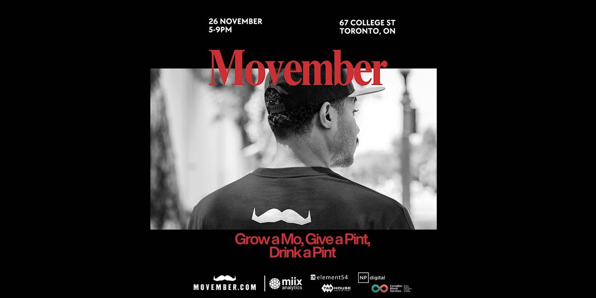 Movember Blood Drive + Miixer