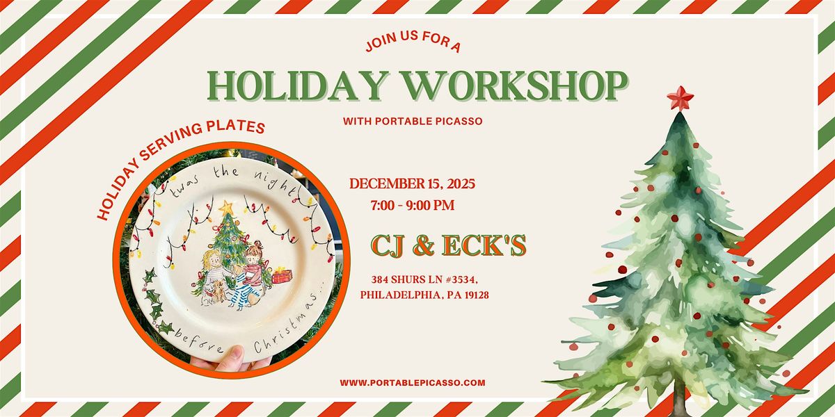 Holiday Workshop - Paint and Sip
