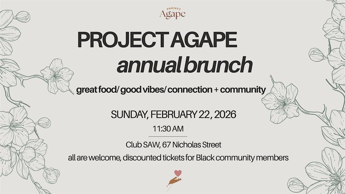 Project Agape's First Annual Brunch