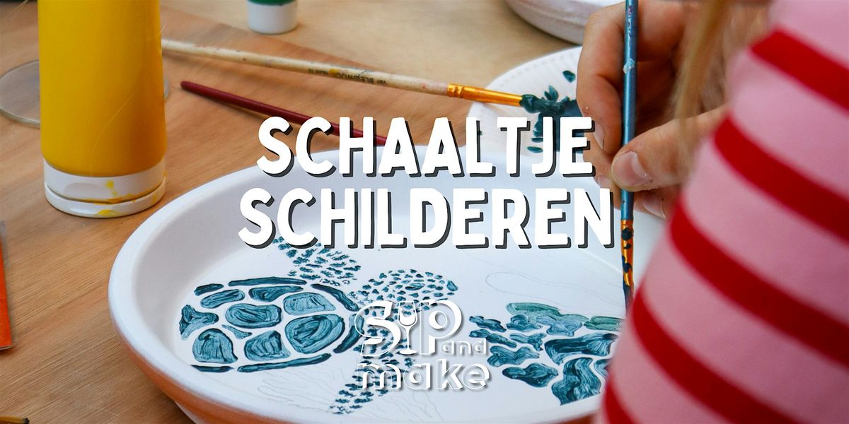 Schaaltje schilderen - workshop