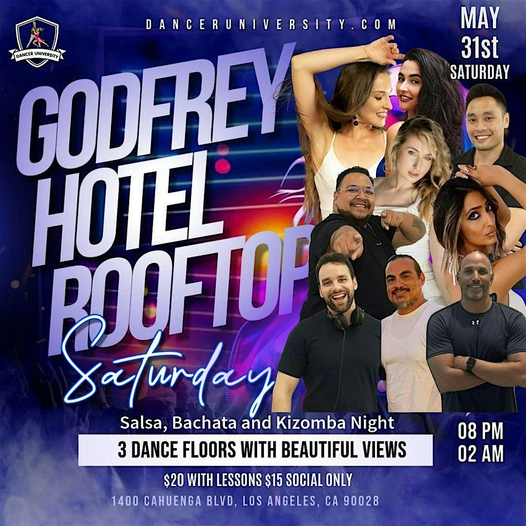 Salsa, Bachata and Kizomba on a Rooftop in Hollywood