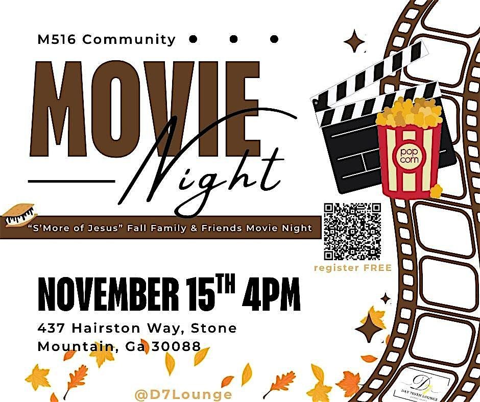 Fall Family and Friends Movie Night
